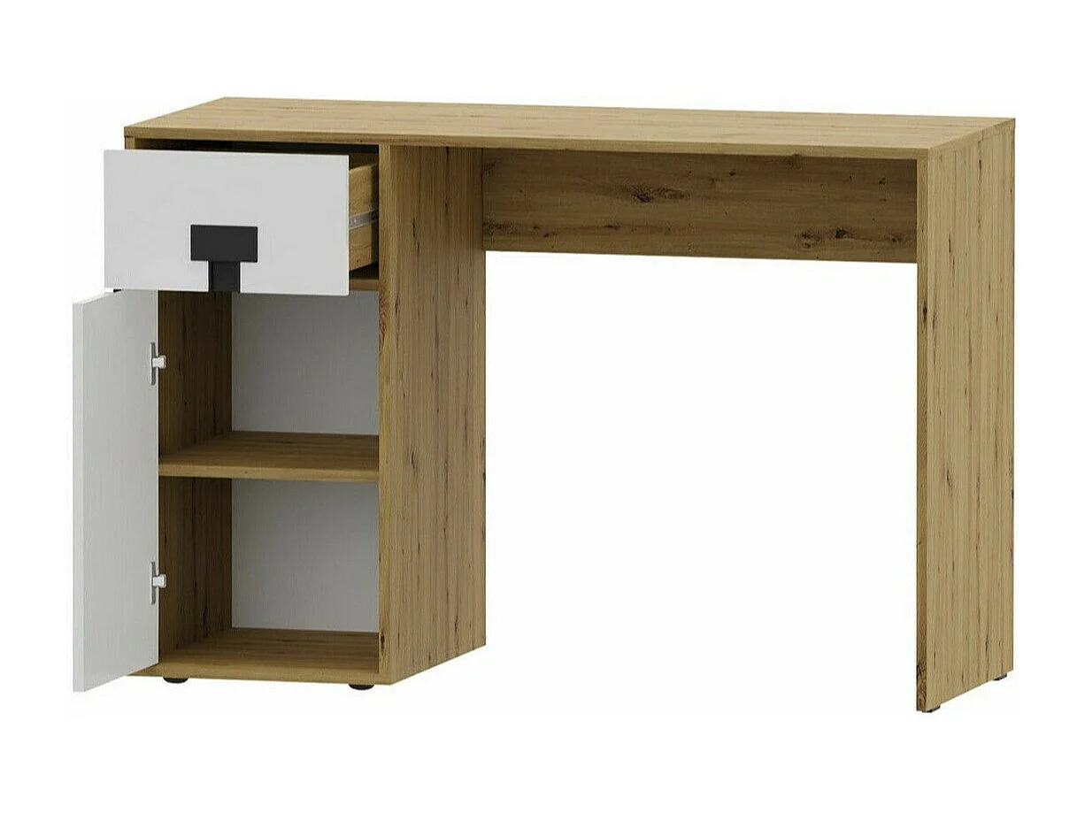 Mesa de oficina Florevi 100, Con puertas|Con cajones, Número de puertas: 1, 82x120x50cm