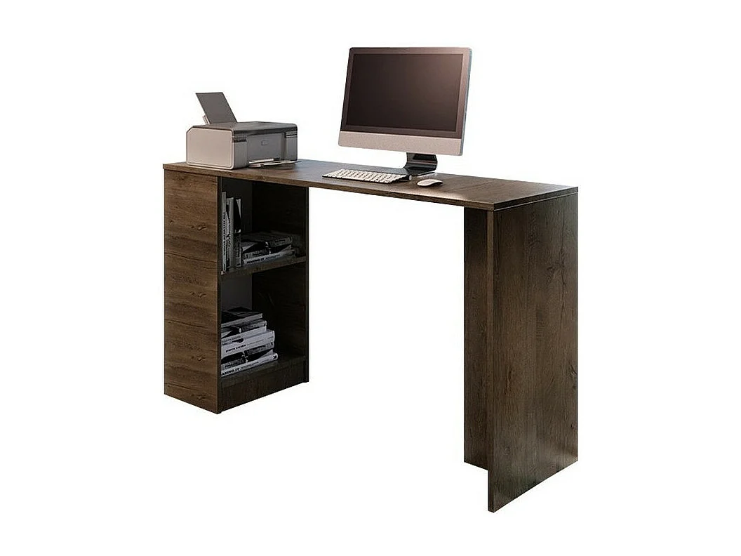 Bureau Dover 113, 79x125x47cm, Chêne sombre