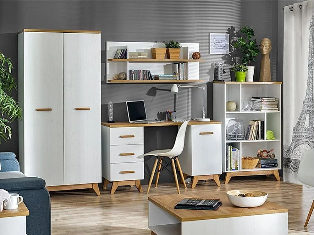 Mesa de escritório Ogden E129, Com portas, O número de portas: 1