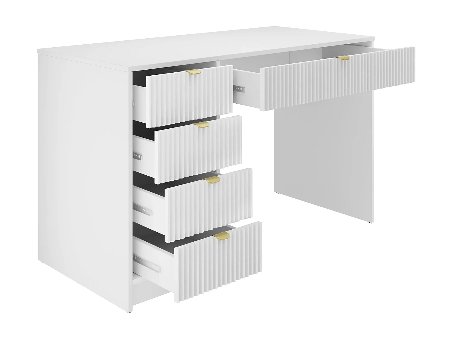 Mesa de escritório Comfivo Larmire 100, Com gavetas, 8x12x6cm