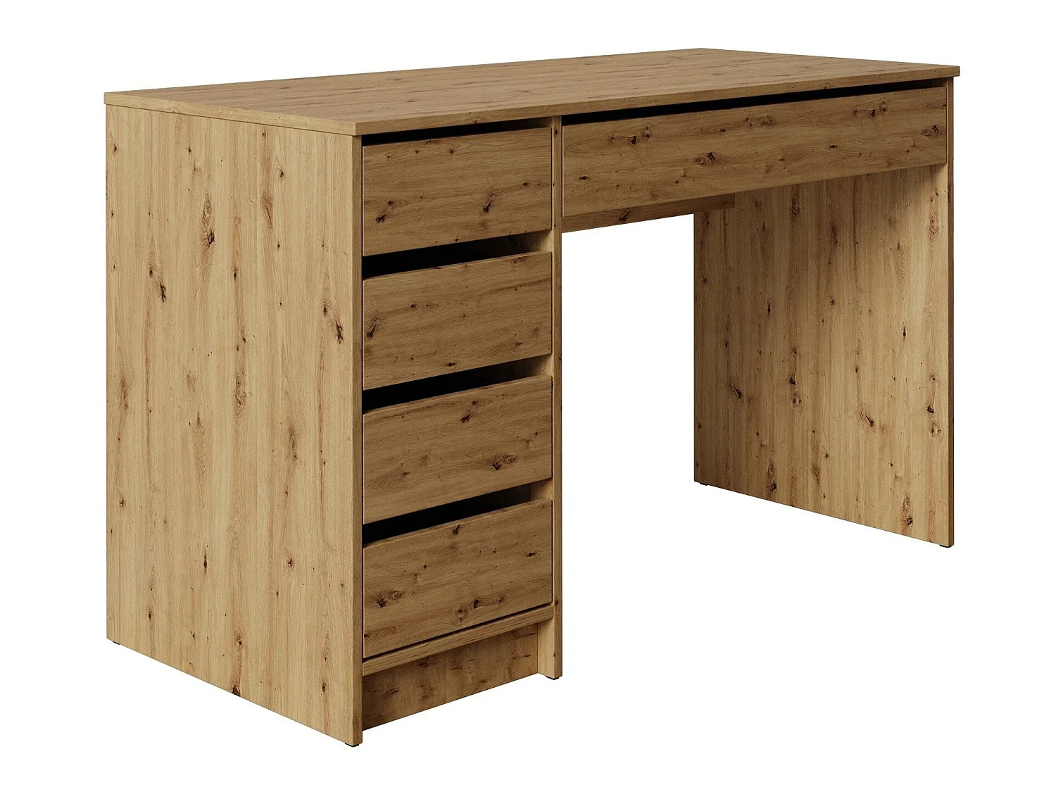 Mesa de escritório Comfivo Terros I, Com gavetas, Número de gavetas: 5