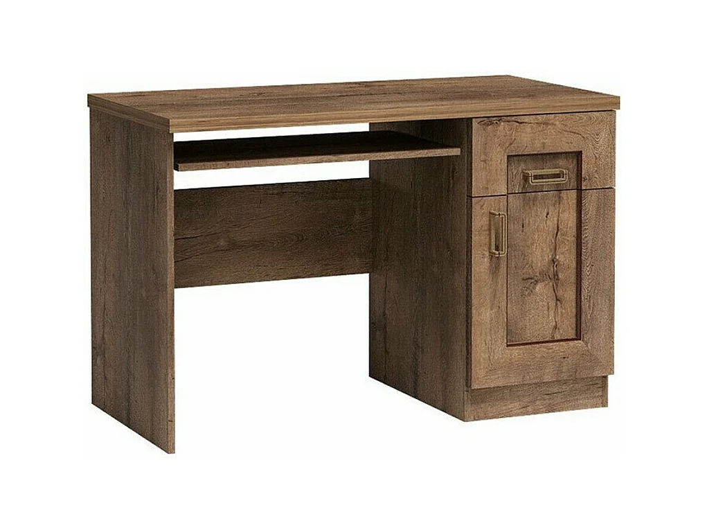 Bureau Lircava 114, Avec des portes|Avec tiroirs|Étagère à clavier, Nombre de tiroirs: 1