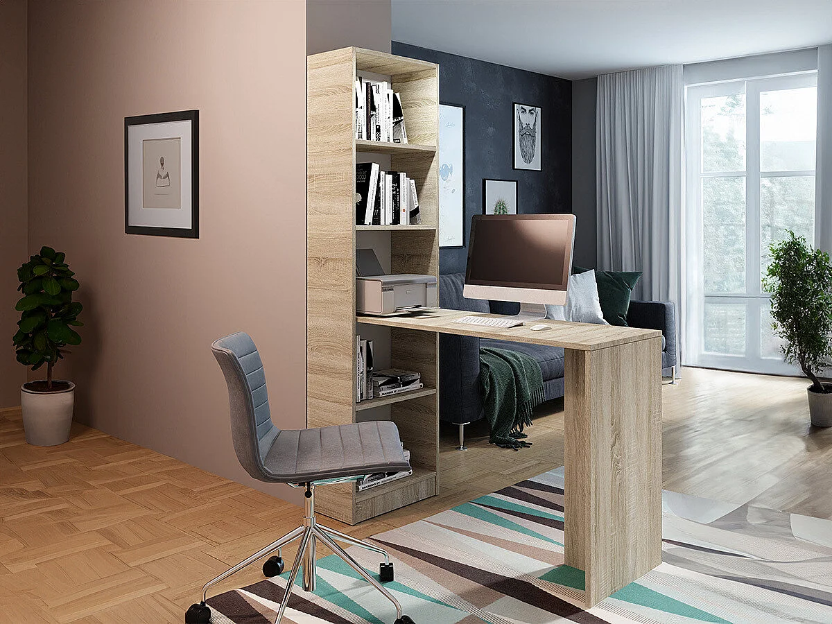 Mesa de oficina Dover 109, 79x125x50cm