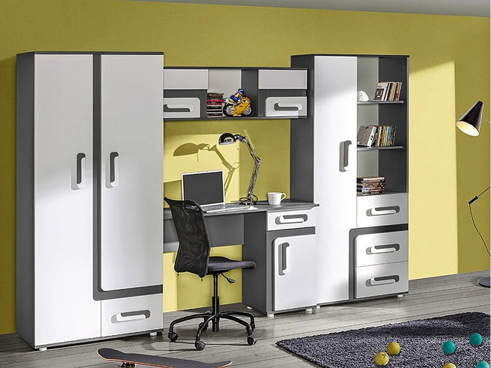 Bureau Aviseve 100, Avec des portes|Avec tiroirs, Le nombre de portes: 1, 80x120x50cm