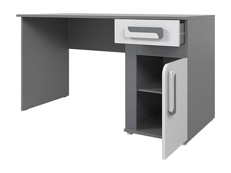 Bureau Aviseve 100, Avec des portes|Avec tiroirs, Le nombre de portes: 1, 80x120x50cm