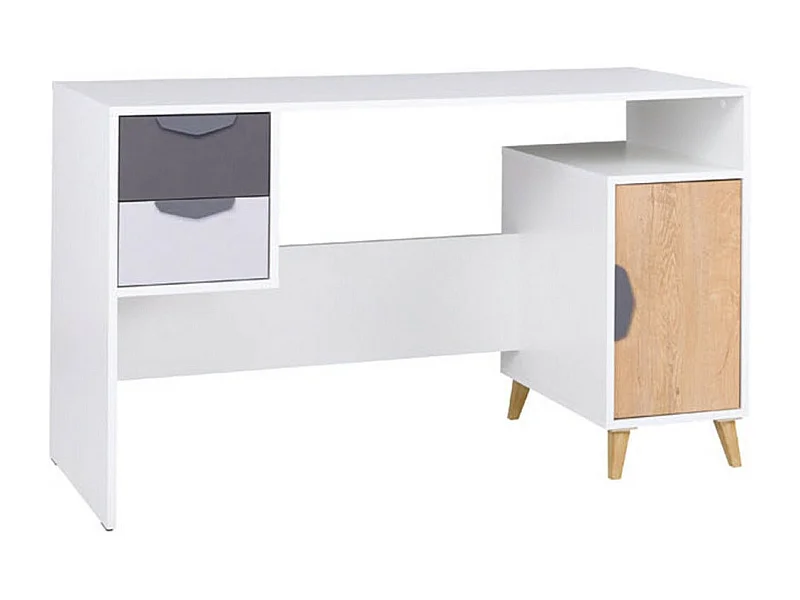 Mesa de escritório Domvera 112, Com gavetas, Número de portas: 1