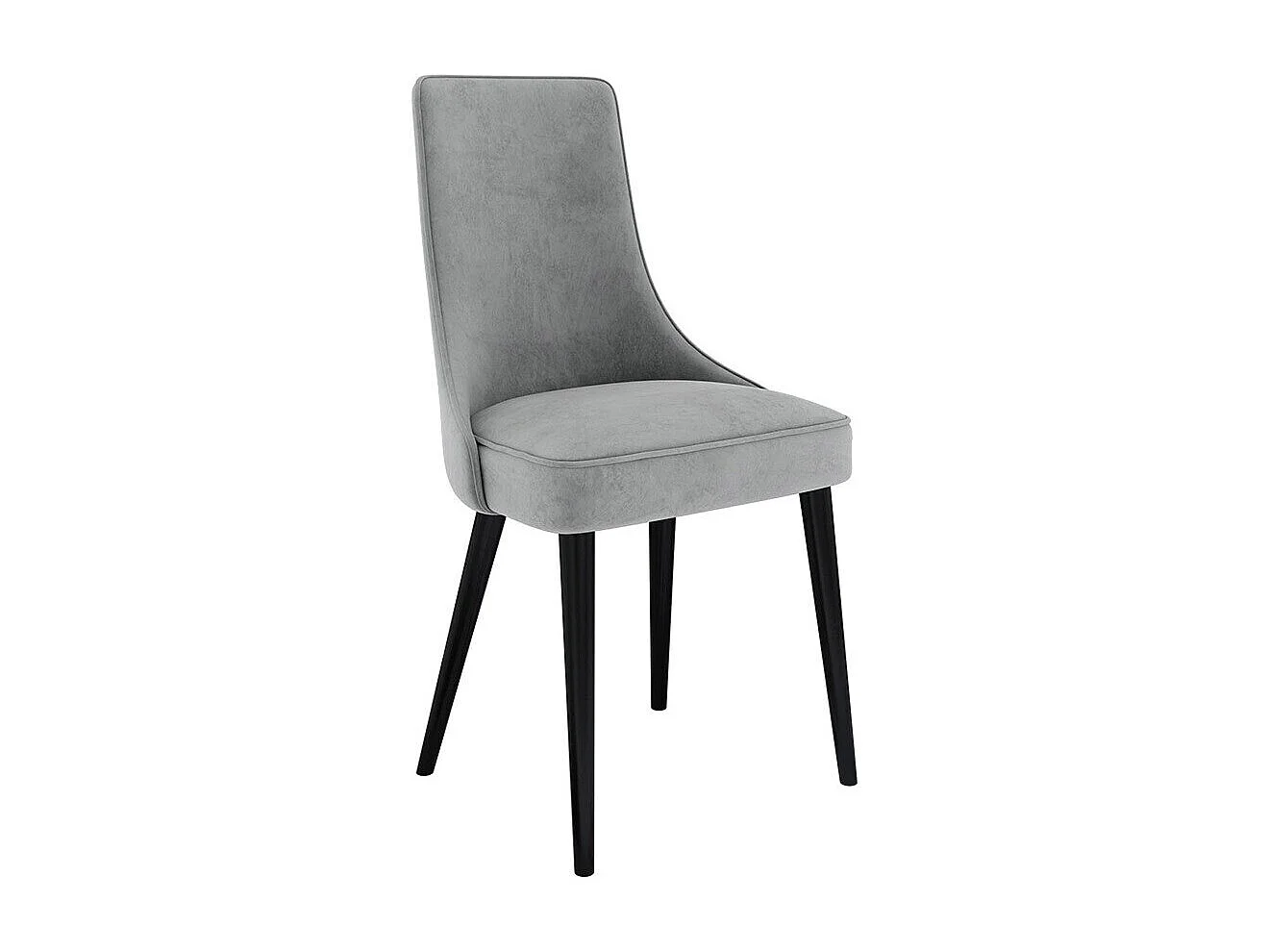 Chaise Jackson 107, 89x46x50cm, Tapisserie, Métallique, Bois