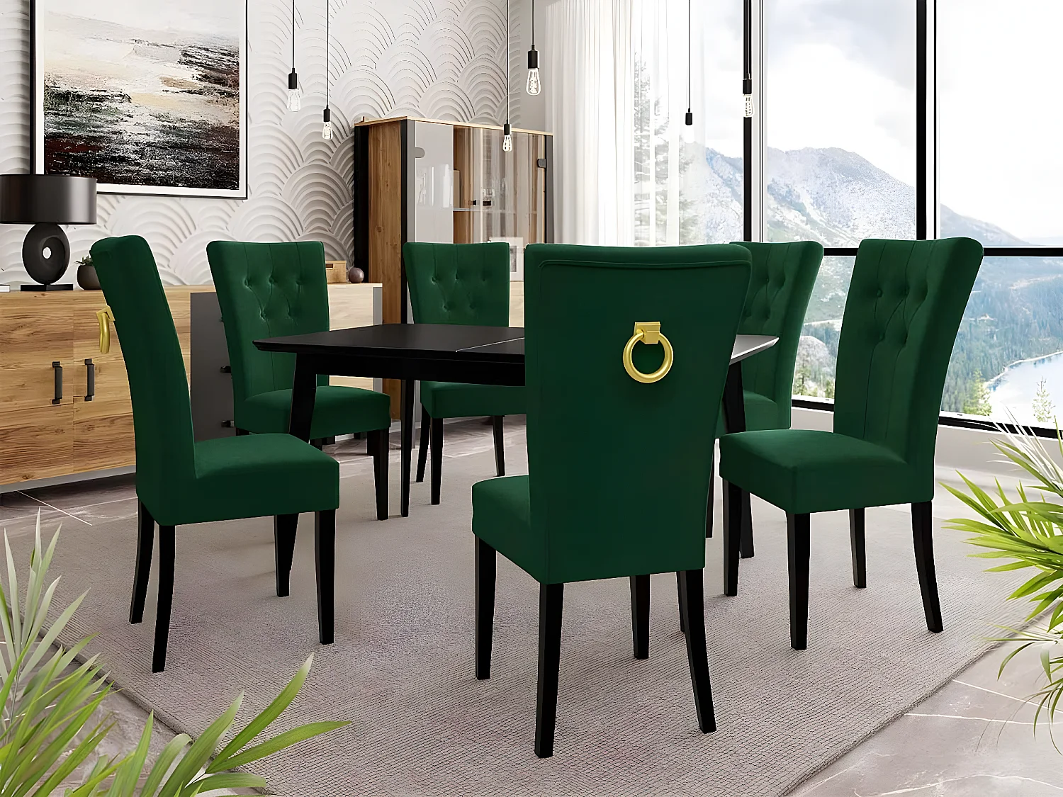 Chaise Racine 109, 100x51x63cm, Tapisserie, En bois, Stratifié