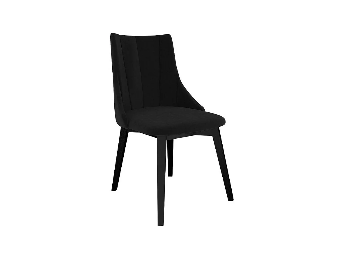 Silla Racine 114, 85x53x56cm, Tapiz, De madera, Aglomerado laminado