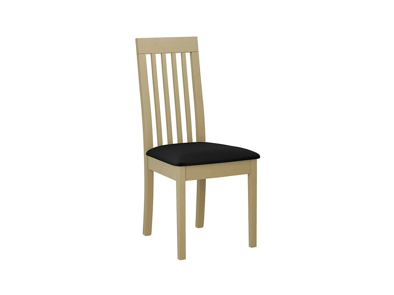 Silla Victorville 347, Roble Sonoma|Negro, 96x45x41cm, Tapiz, De madera, Madera