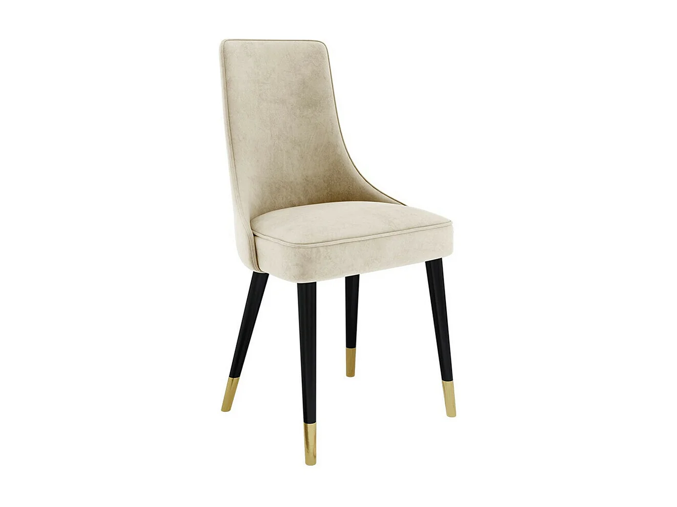 Chaise Jackson 107, 89x46x50cm, Tapisserie, Métallique, Bois