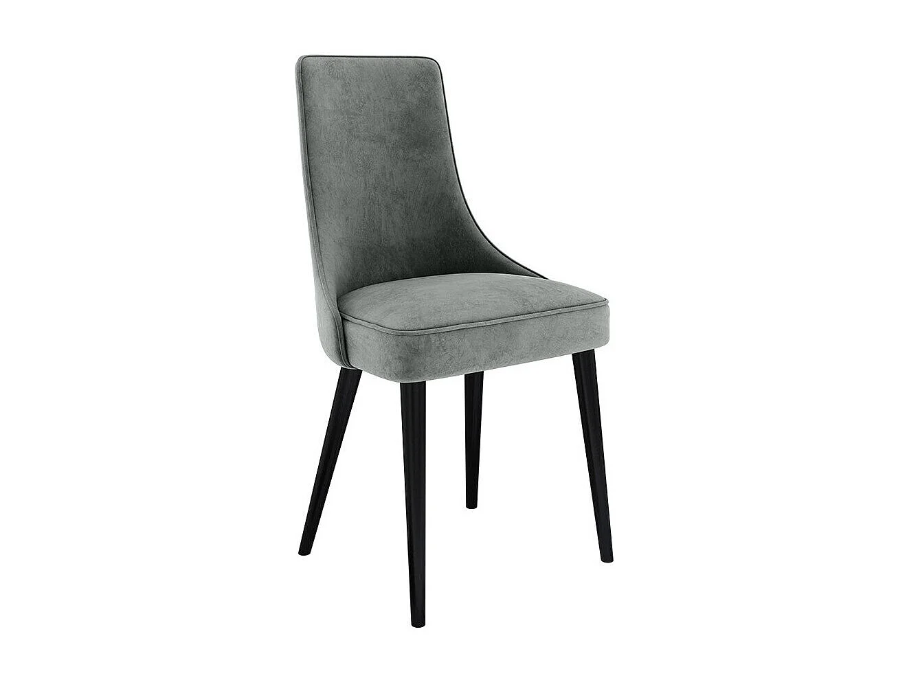 Silla Jackson 107, 89x46x50cm, Tapiz, Metálico, Madera