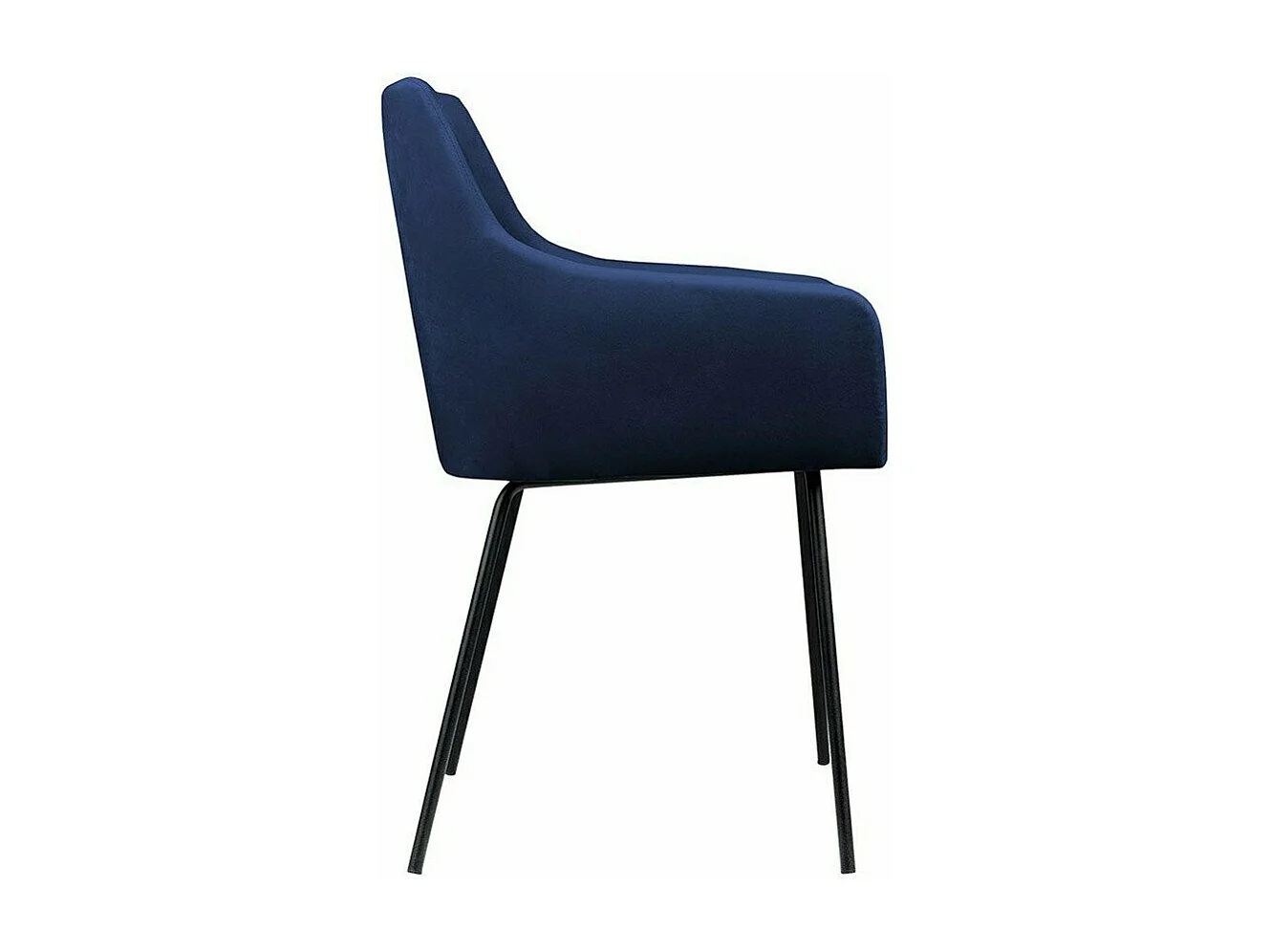 Chaise Jackson 109, 81x54x57cm, Tapisserie, Métallique, Bois