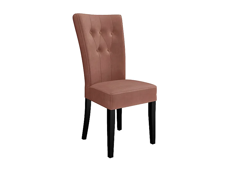 Chaise Racine 108, 100x51x63cm, Tissu, En bois, Stratifié