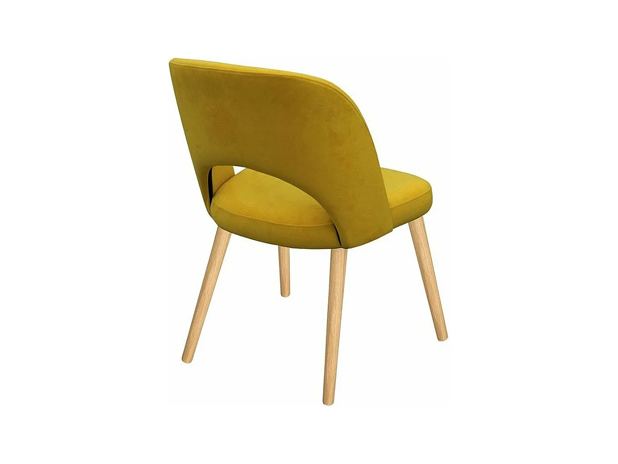 Silla Sparks 197, Haya, 81x50x44cm, Tapiz, De madera, Polymadera|Madera