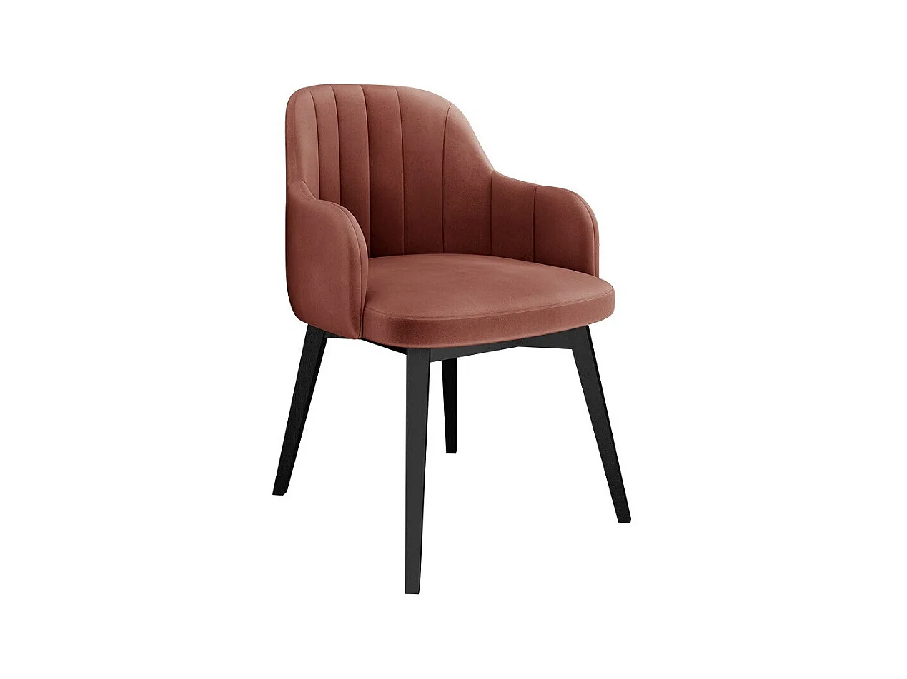 Sedia Racine 105, 81x52x54cm, Arazzo, Di legno, Truciolare laminato