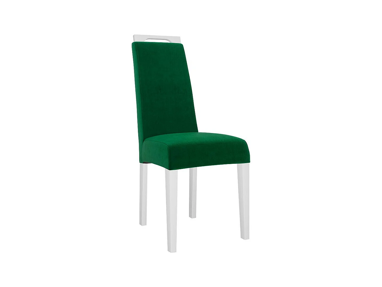 Chaise Sparks 199, Vert|Noir, 100x39x59cm, Tapisserie, En bois, Bois