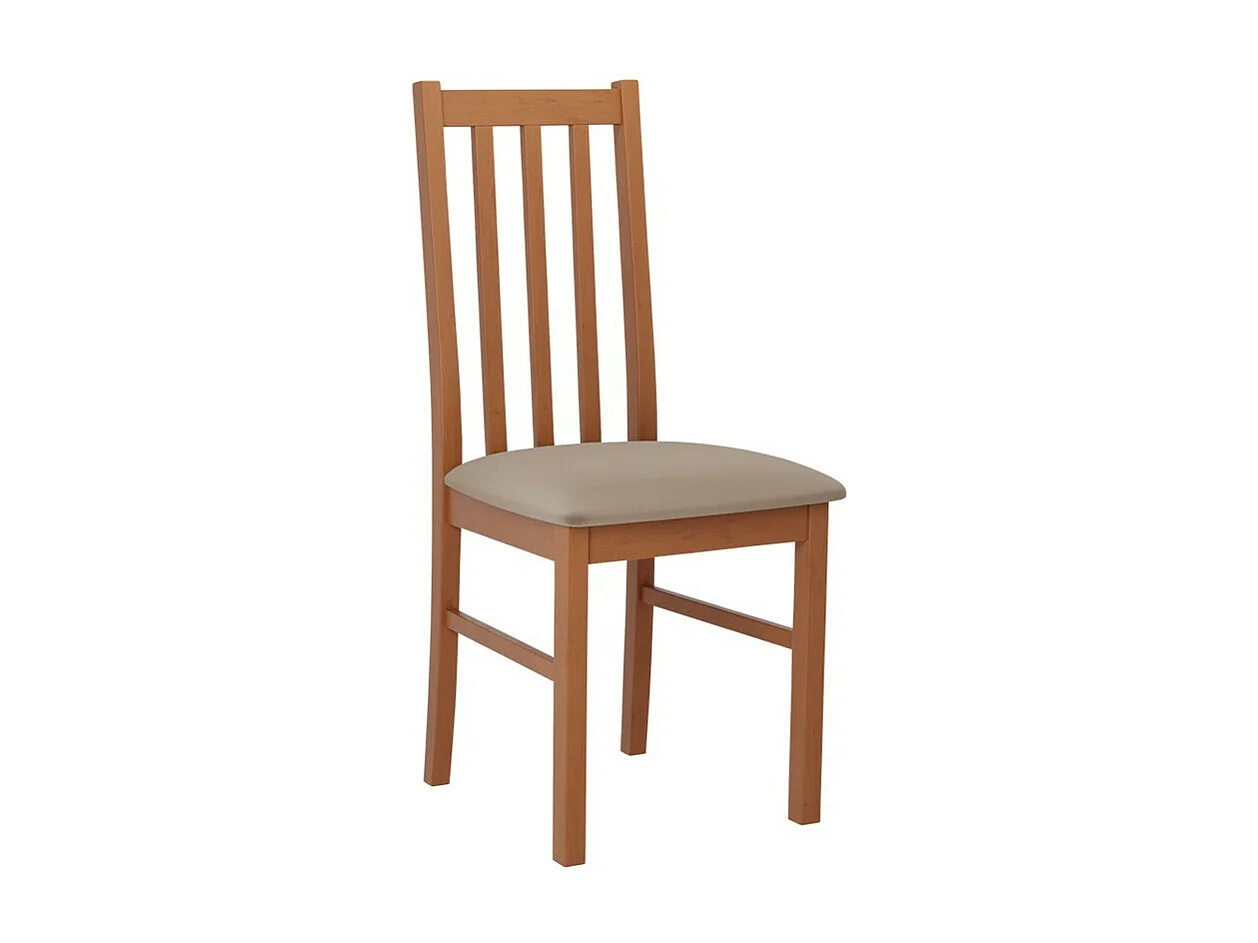 Silla Victorville 141, 94x43x40cm, Tapiz, De madera, Madera, Muebles ya montados