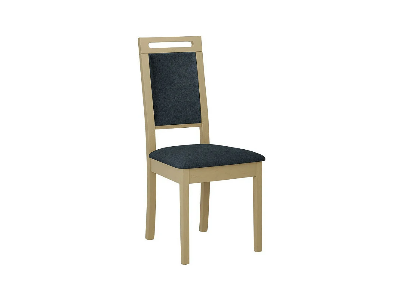 Cadeira Victorville 337, Tecido, De madeira, Madeira, 96x47x43cm