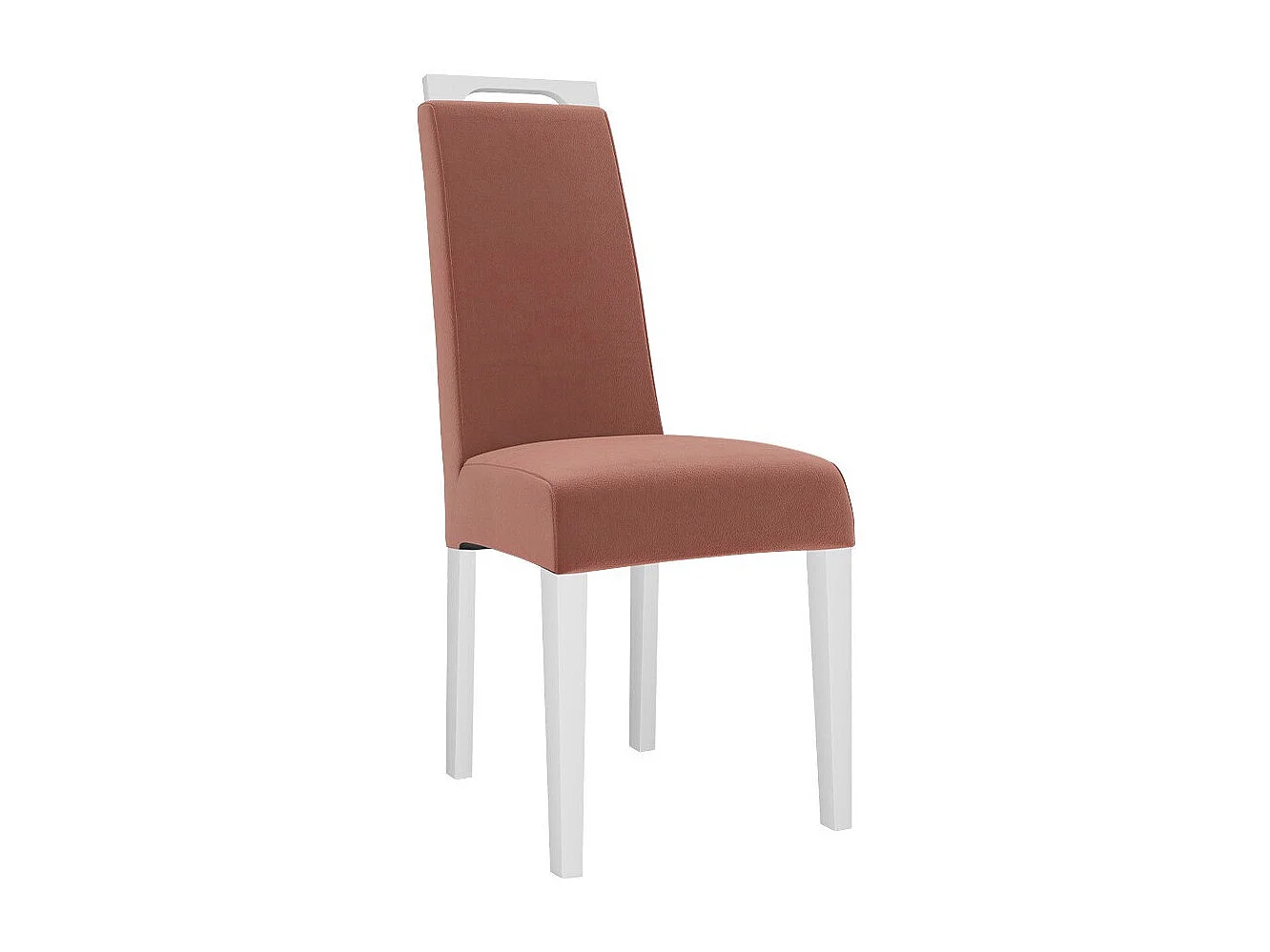 Chaise Sparks 199, Blanc|Bordeaux, 100x39x59cm, Tapisserie, En bois, Bois