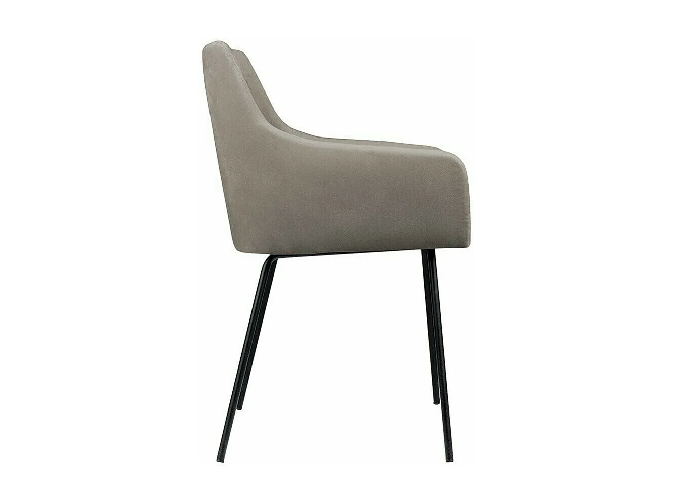 Chaise Jackson 109, 81x54x57cm, Tapisserie, Métallique, Bois