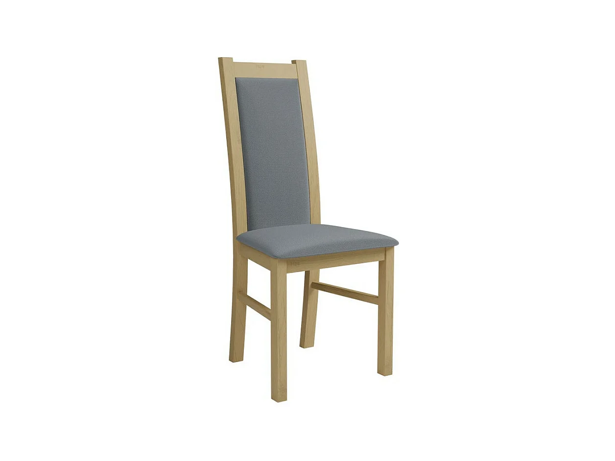 Silla Sparks 116, Roble Sonoma|Gris, 95x44x40cm, Tapiz, De madera, Madera