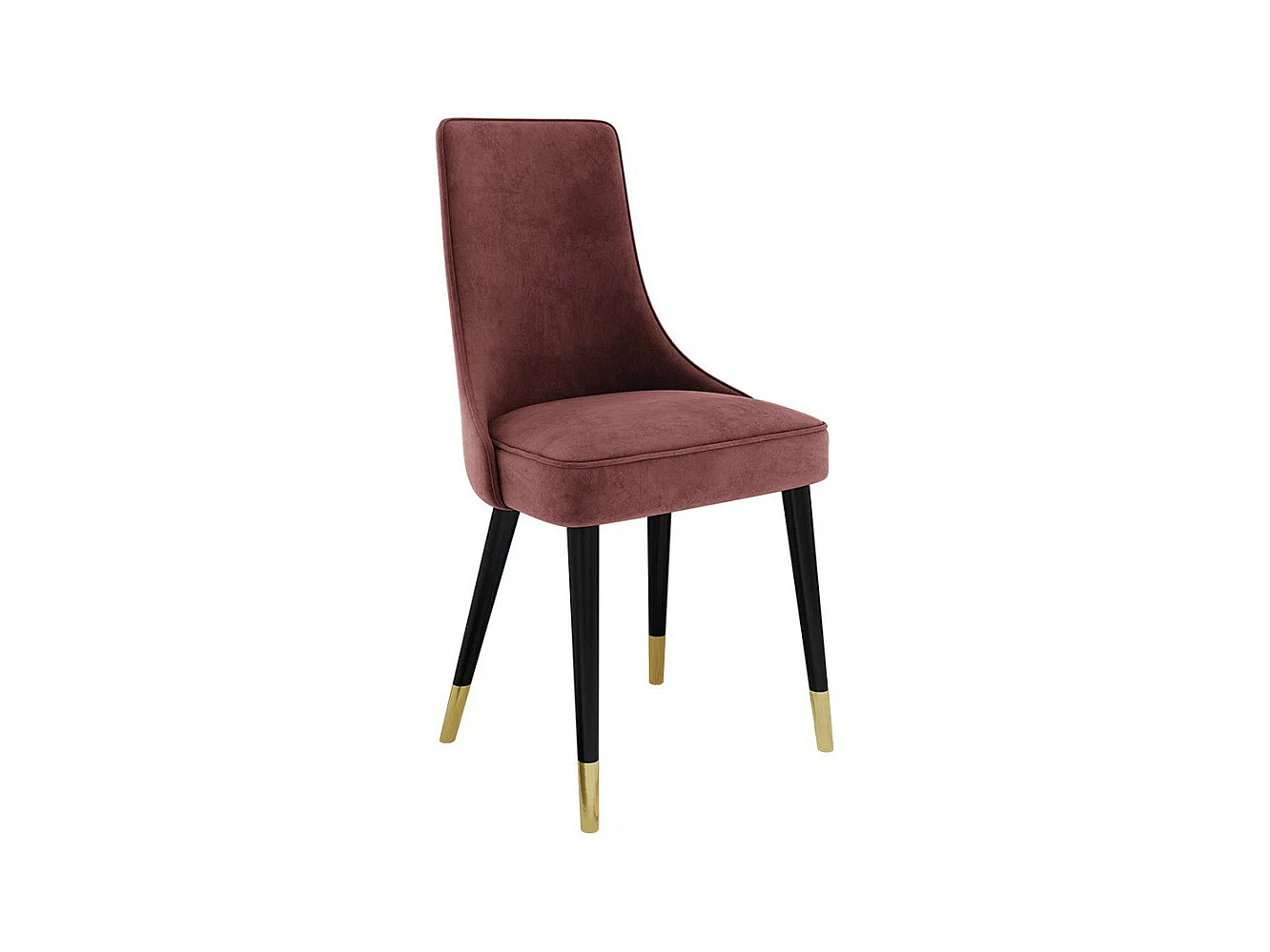 Sedia Jackson 107, 89x46x50cm, Arazzo, Metallico, Legno