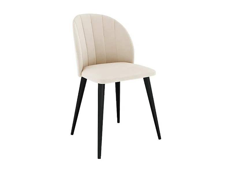 Chaise Racine 104, 83x53x57cm, Tapisserie, En bois, Stratifié