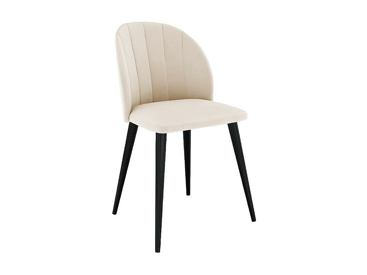 Chaise Racine 104, 83x53x57cm, Tapisserie, En bois, Stratifié