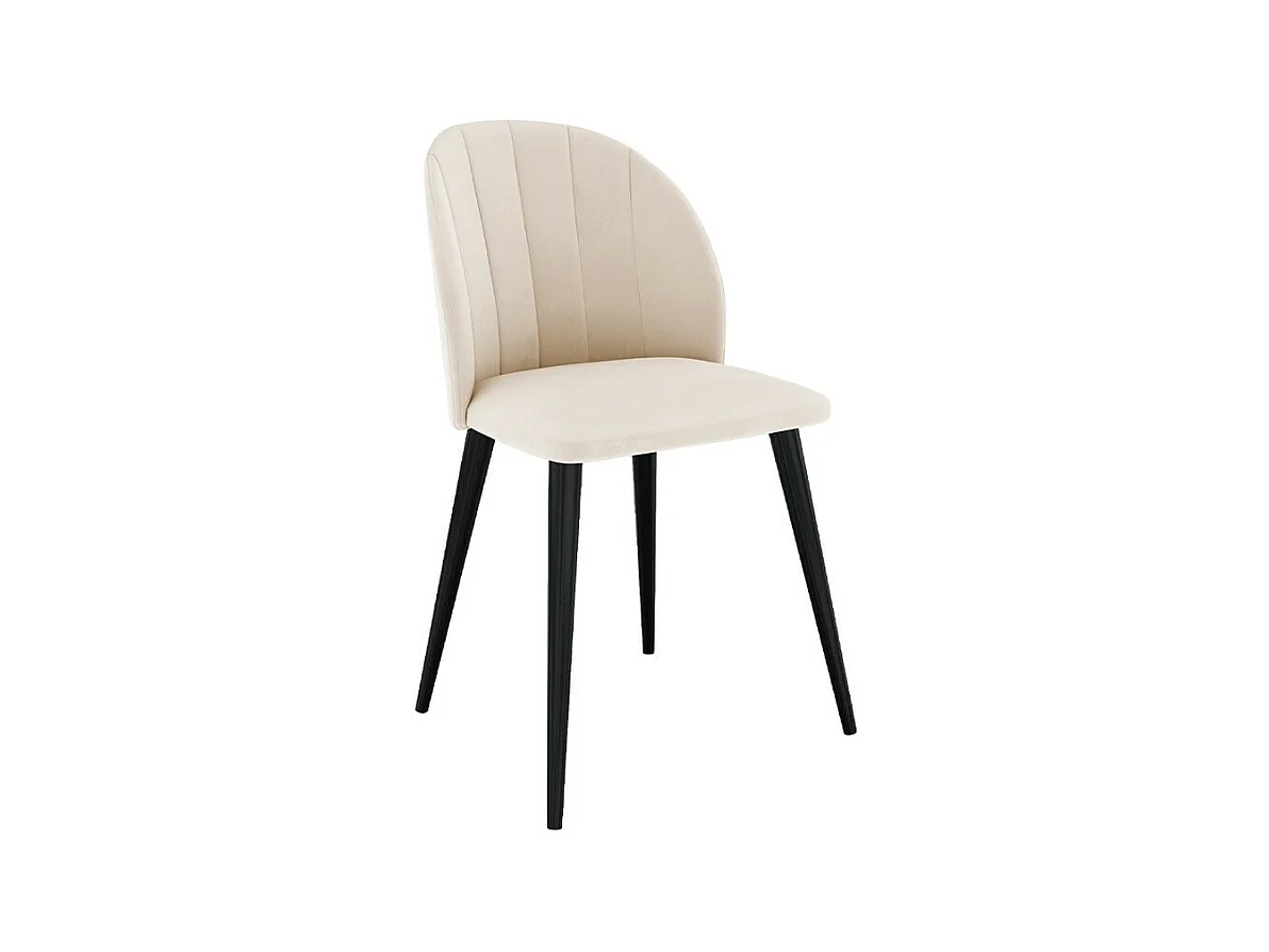 Silla Racine 104, 83x53x57cm, Tapiz, De madera, Aglomerado laminado