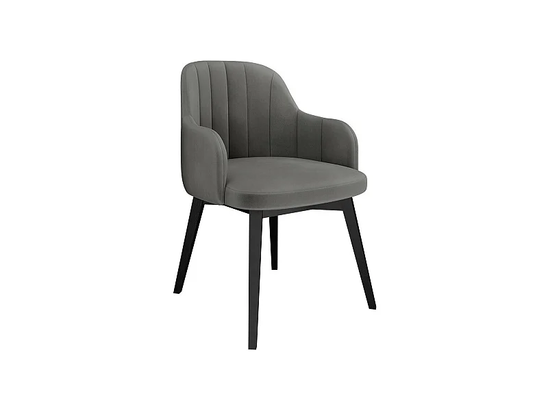 Chaise Racine 105, 81x52x54cm, Tapisserie, En bois, Stratifié