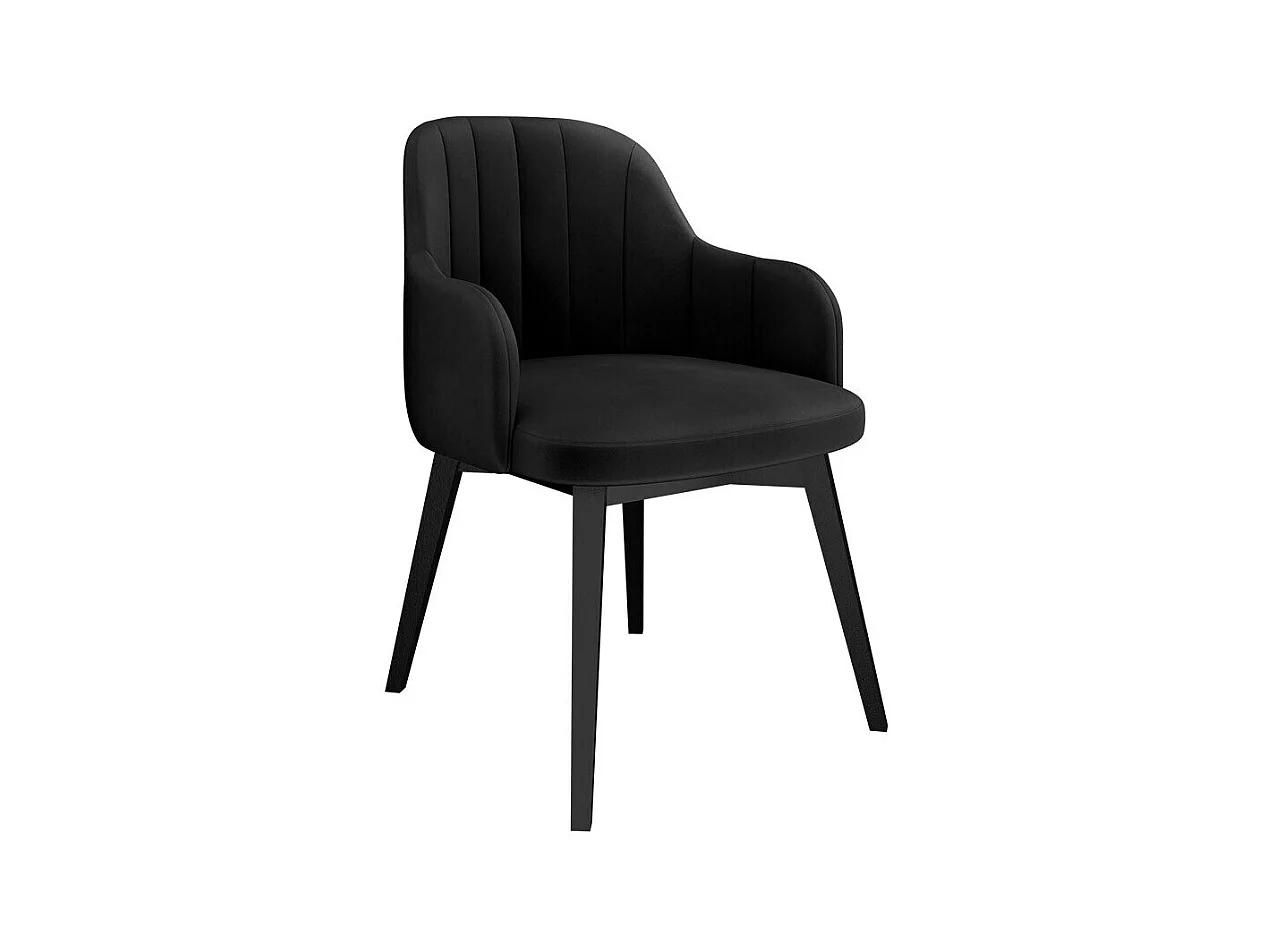 Chaise Racine 105, 81x52x54cm, Tapisserie, En bois, Stratifié