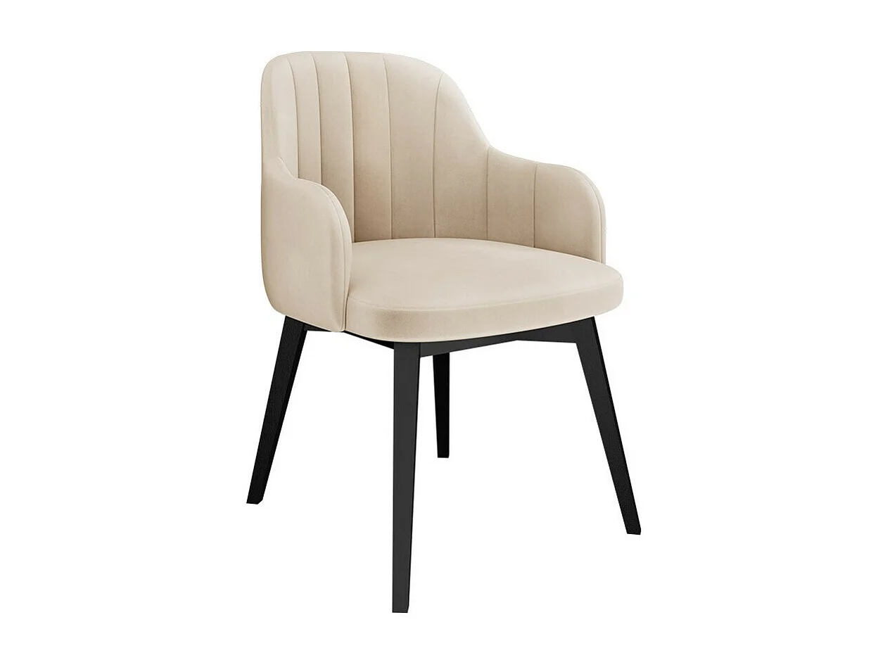 Silla Racine 105, 81x52x54cm, Tapiz, De madera, Aglomerado laminado