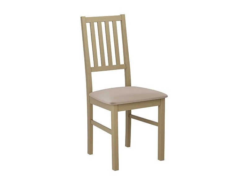 Silla Victorville 170, 90x43x49cm, Tapiz, De madera, Madera, Muebles ya montados