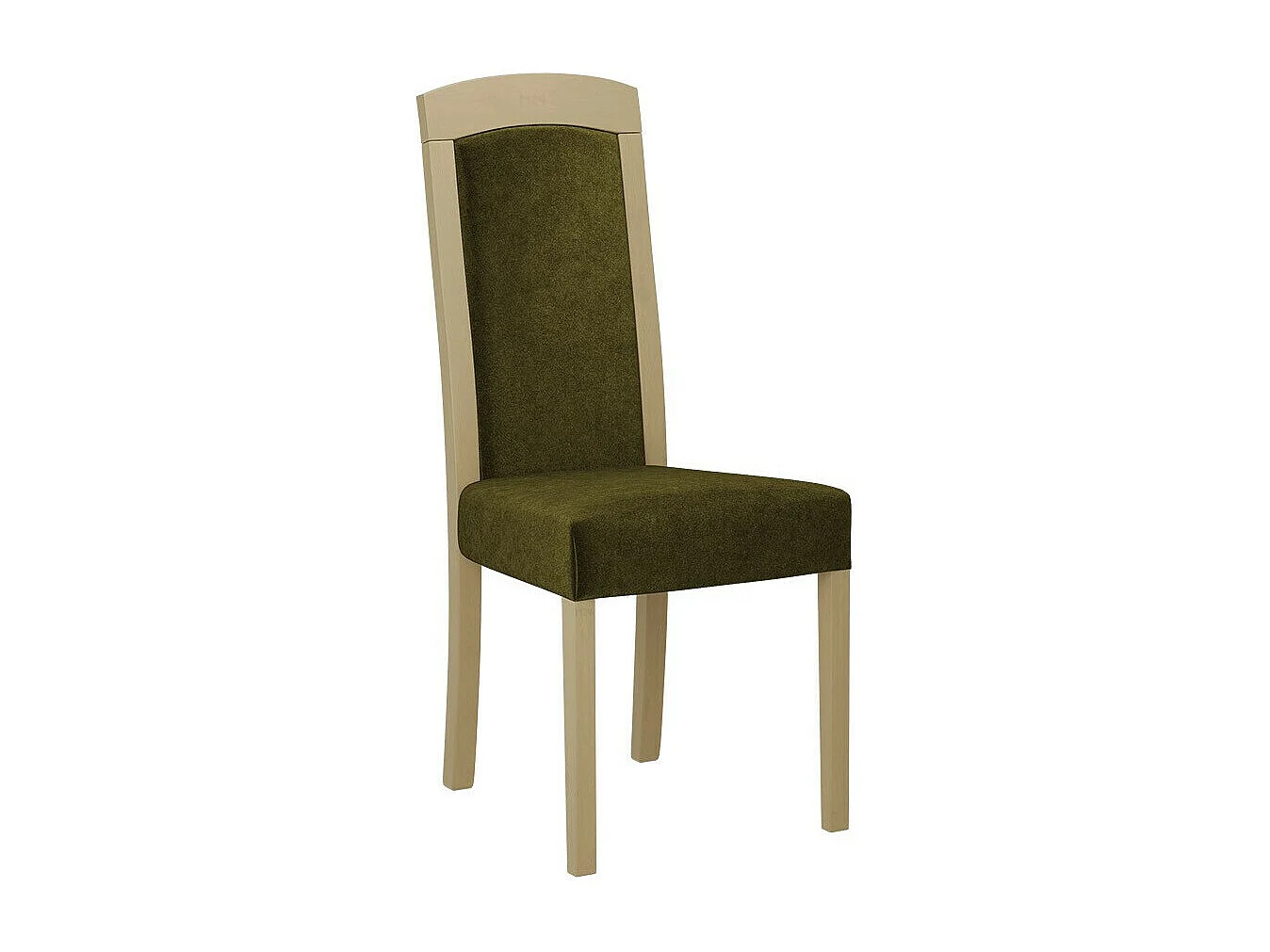 Silla Victorville 345, Roble Sonoma|Verde, 96x45x41cm, Tapiz, De madera, Madera