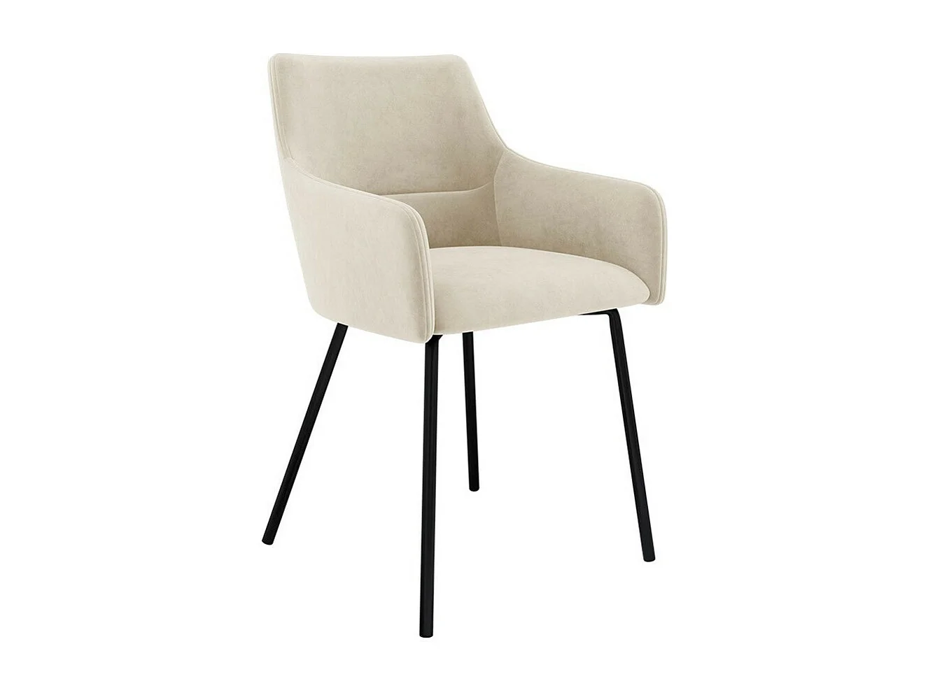 Silla Jackson 109, 81x54x57cm, Tapiz, Metálico, Madera