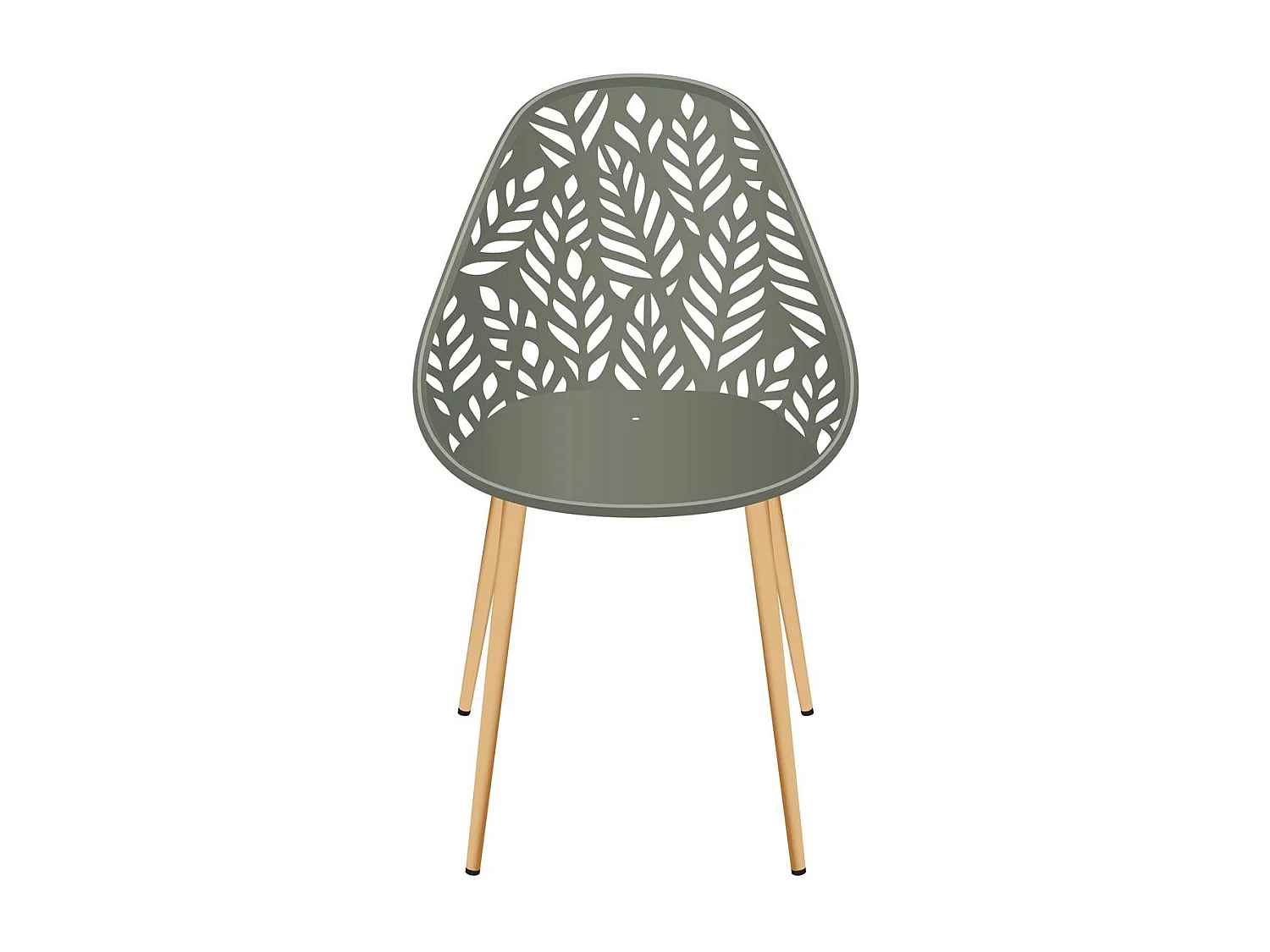 Chaise Lucena Olive - Lot De 4