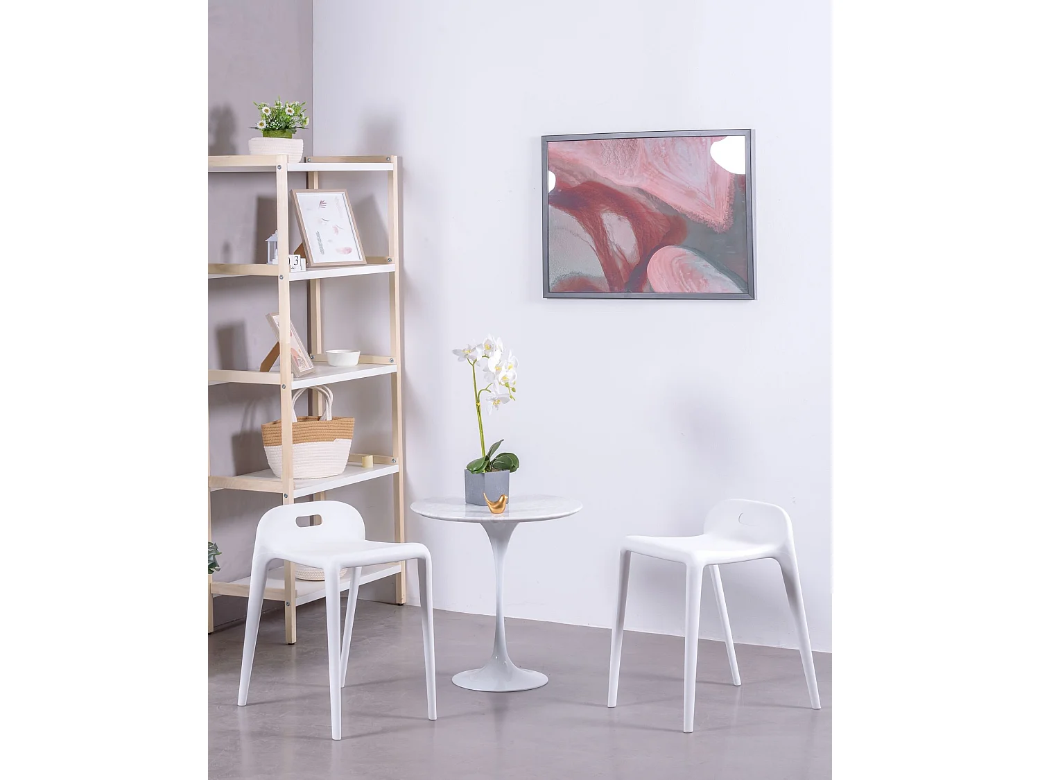 Banqueta baixa - Didi - Branco