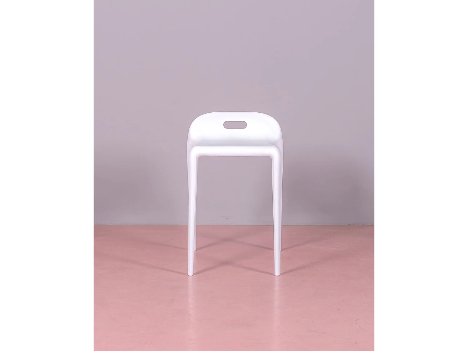 Tabouret bas - Didi - Blanc
