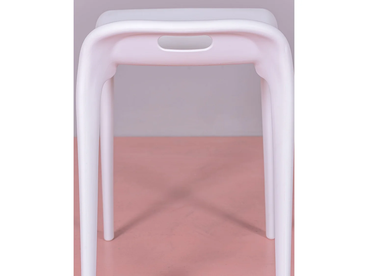 Tabouret bas - Didi - Blanc