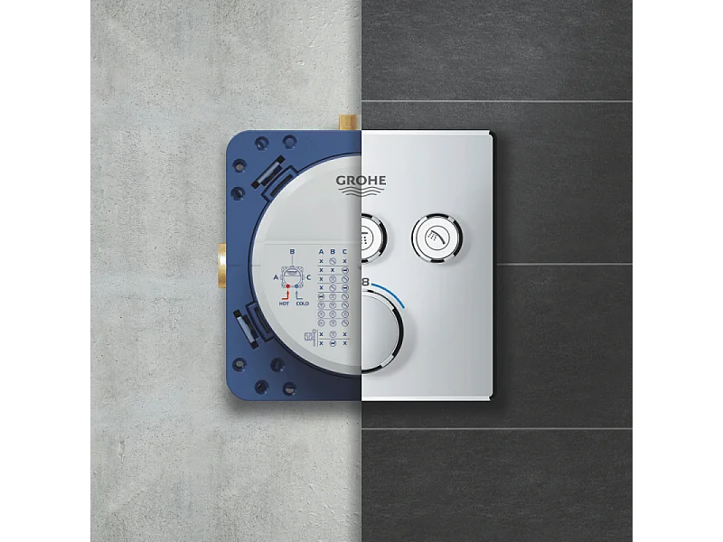 GROHE - Rapido Smartbox 1/2 cuerpo universal empotrado