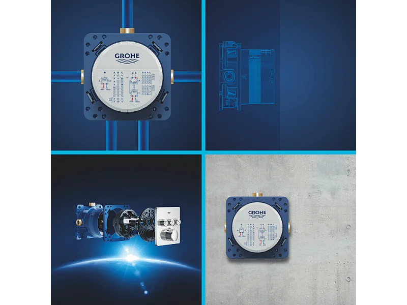 GROHE - Rapido Smartbox 1/2 cuerpo universal empotrado