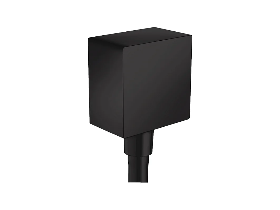 Coude de raccordement HANSGROHE FixFit  Square noir mat