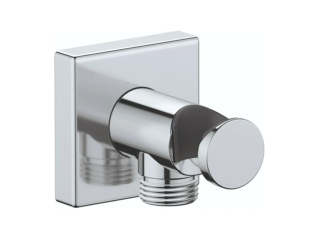 Coude de raccordement carré DURAVIT Universal chromé