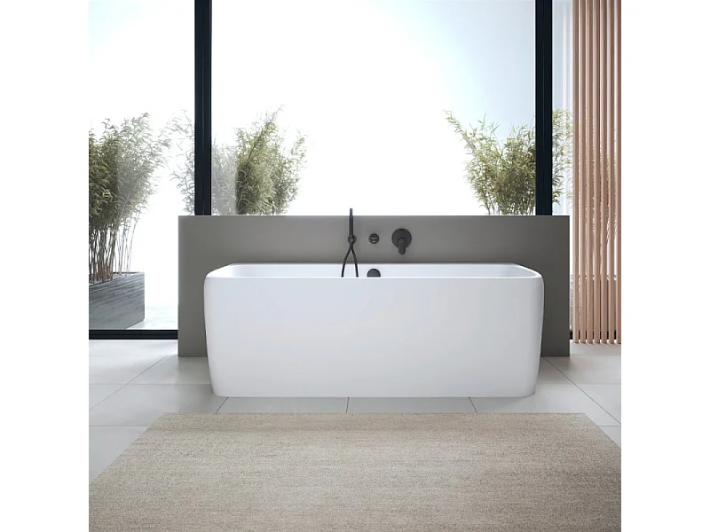 Coude de raccordement rond DURAVIT Universal noir mat