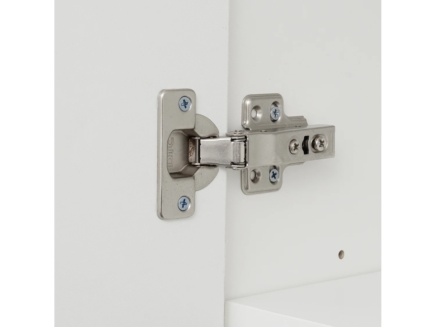 Armoire à vitrine blanche, Étagère de Rangement avec LED de 16 couleurs - 59.5x35x182 cm