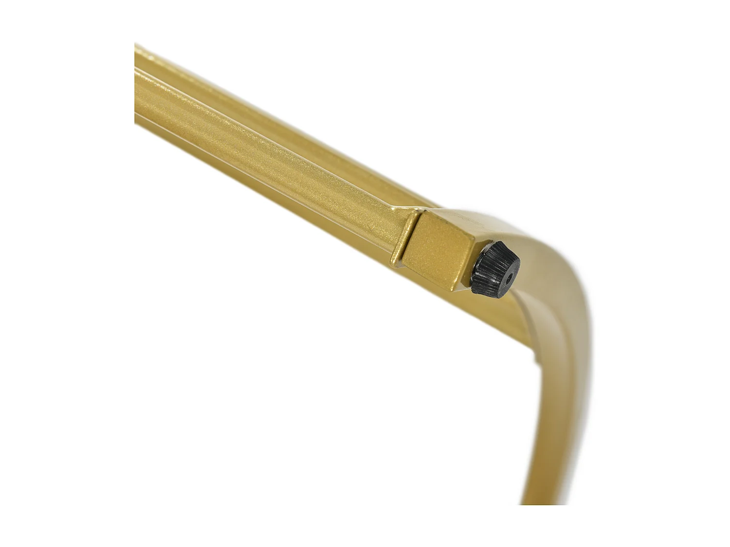 Tables basses gigognes 2 en 1 rond marbre placage - blanc et doré