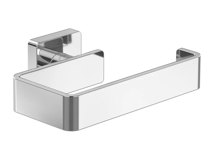 Dérouleur de papier toilette sans couvercle VILLEROY ET BOCH Elements - Striking Chrome