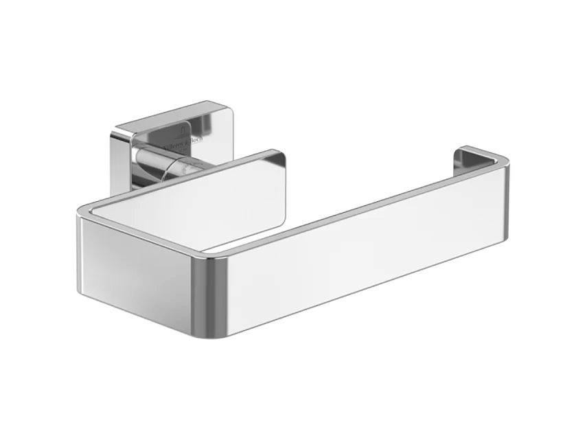 Dérouleur de papier toilette sans couvercle VILLEROY ET BOCH Elements - Striking Chrome
