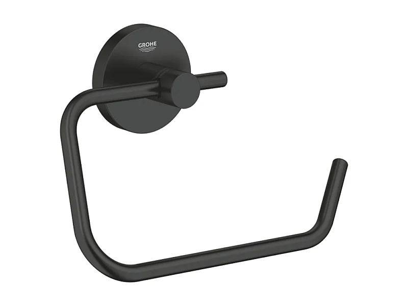 Dispensador de papel higiénico de pared GROHE Start negro mate